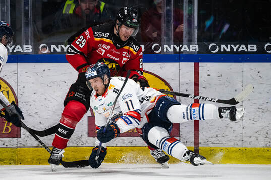 Luleås Erik Gustafsson och Växjös Kalle Kossila