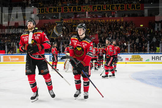 Luleås Oscar Eklind och Pontus Andreasson deppar
