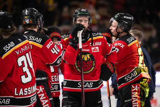 Luleås Pontus Själin och Erik Gustafsson deppar