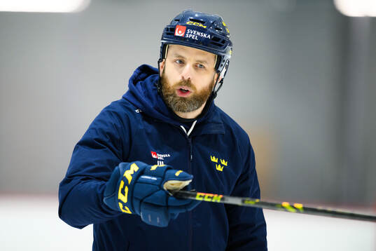 Head coach Ulf Lundberg of Sweden