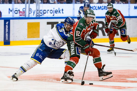 Leksands Martin Karlsson och Frölundas Max Friberg