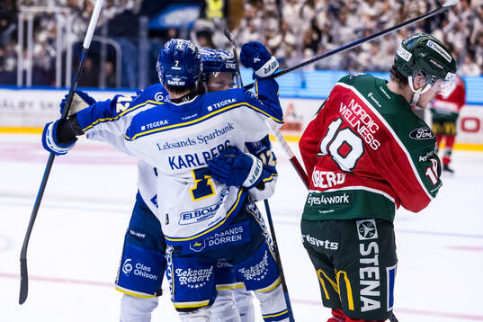 Frölundas Linus Öberg deppar