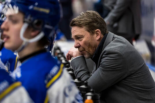Leksands tränare Charles Berglund