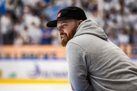 Frölundas materialförvaltare Andy Fagerström