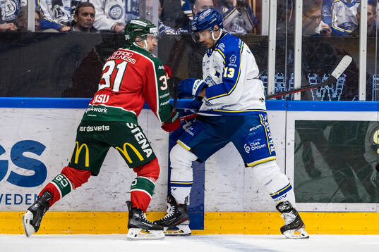 Frölundas Nicklas Lasu och Leksands Jon Knuts