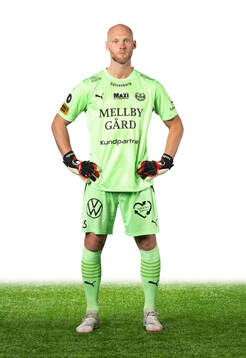 Mjällbys målvakt Alexander Lundin