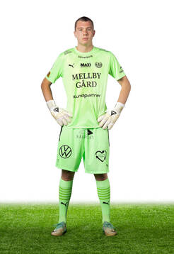 Mjällbys målvakt Hugo Fagerberg