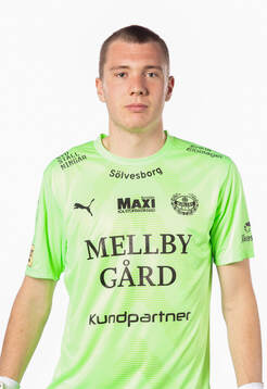 Mjällbys målvakt Hugo Fagerberg