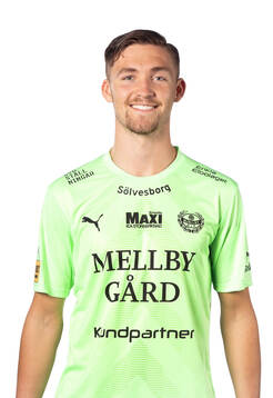 Mjällbys målvakt Noel Törnqvist