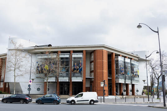 The arena Stade Pierre De Coubertin