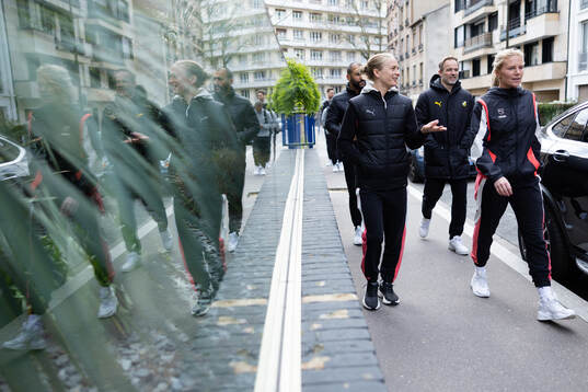 Filippa Curmark and Josefine Rybrink of Häcken