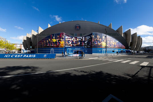 General exterior view of Parc des Princes