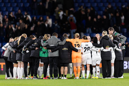 Players and staff of Häcken