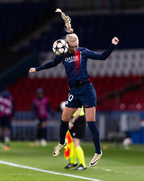 Amalie Vangsgaard of Paris Saint Germain