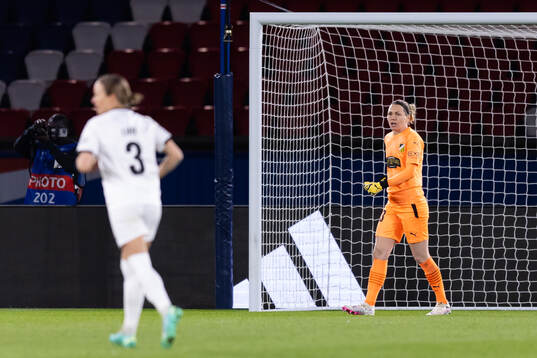 Goalkeeper Jennifer Falk of Häcken