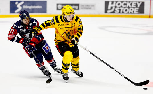 Linköpings Broc Little och Skellefteås Axel Sandin