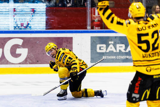 Skellefteås Andreas Johnson jublar
