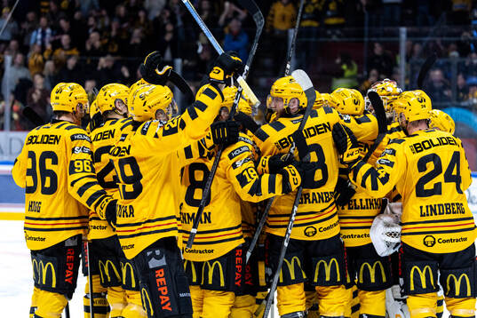Skellefteås spelare jublar