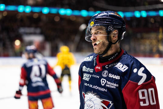 Linköpings Lance Bouma deppar