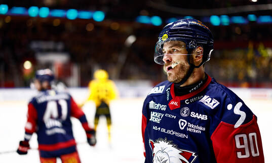 Linköpings Lance Bouma deppar