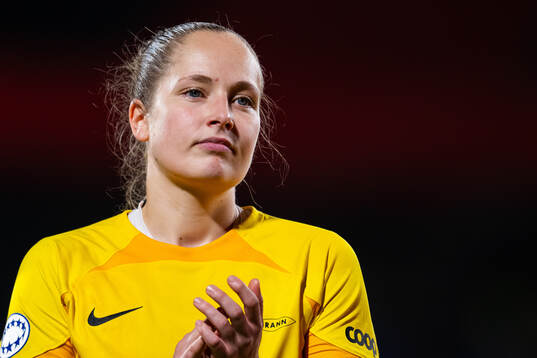 Goalkeeper Aurora Mikalsen of Brann