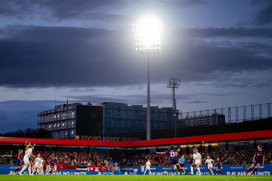 General view of Estadi Johan Cruyff