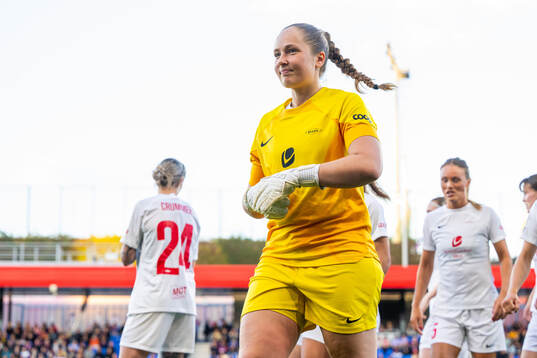 Goalkeeper Aurora Mikalsen of Brann