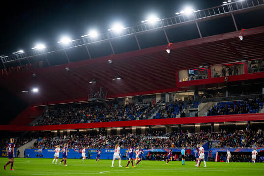 General view of Estadi Johan Cruyff