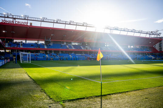 General view of Estadi Johan Cruyff