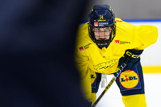 Ida Karlsson of Sweden at a practice session