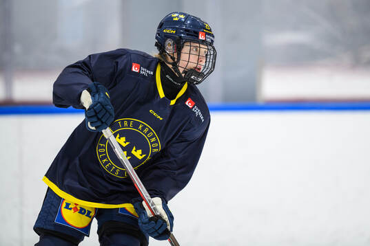 Felizia Wikner-Zienkiewicz of Sweden at a practice session