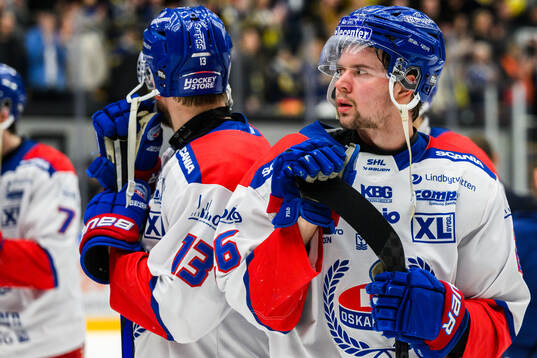 Oskarshamns Lukas Pilö deppar