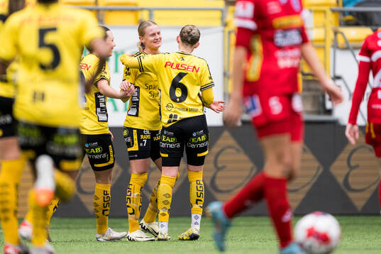 Elfsborgs Hanna Jiozon jublar