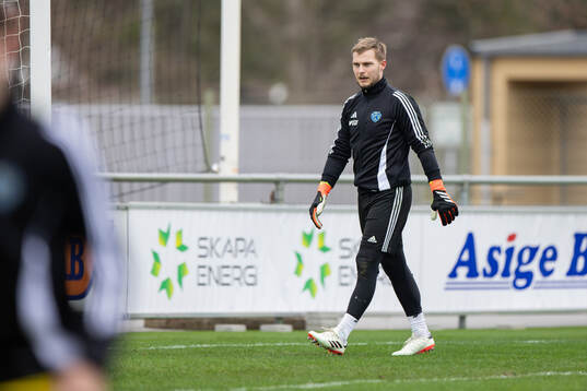 Falkenbergs målvakt Anton Andersson