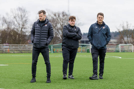 Örgrytes Pontus Farnerud, Jesper Swedlund och Andreas