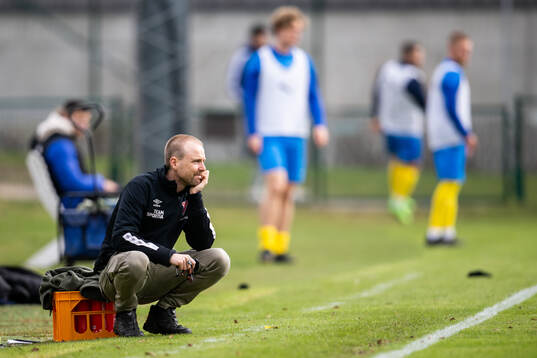 Tvååkers IFs tränare Pierre Krantz