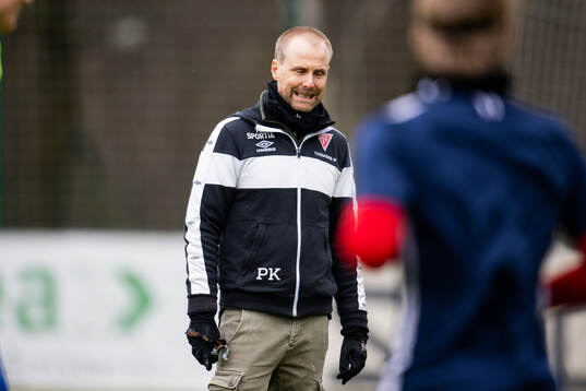 Tvååkers IFs tränare Pierre Krantz