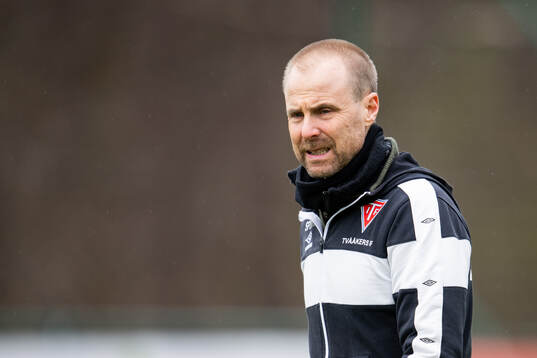 Tvååkers IFs tränare Pierre Krantz
