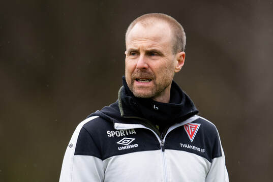 Tvååkers IFs tränare Pierre Krantz