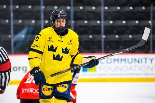 Hanna Olsson of Sweden looks dejected