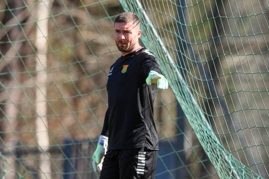 Målvakt Mergim Krasniqi
