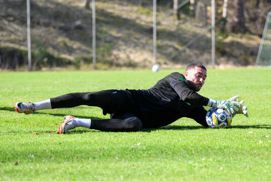 Målvakt Mergim Krasniqi