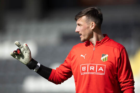Häckens målvakt Andreas Linde