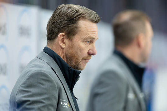 Leksands tränare Charles Berglund
