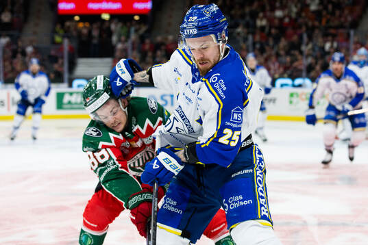 Frölundas Malte Strömwall och Leksands Lucas Elvenes