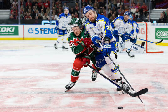 Frölundas Malte Strömwall och Leksands Lucas Elvenes
