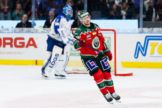 Frölundas Malte Strömwall deppar