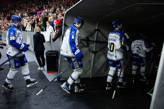 Leksands spelare deppar
