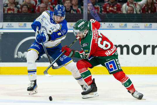 Leksands Alexander Lundqvist och Frölundas Jayden