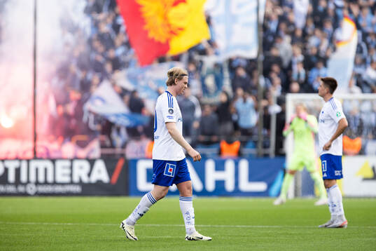 IFK Norrköpings Daniel Fritz Eid deppar